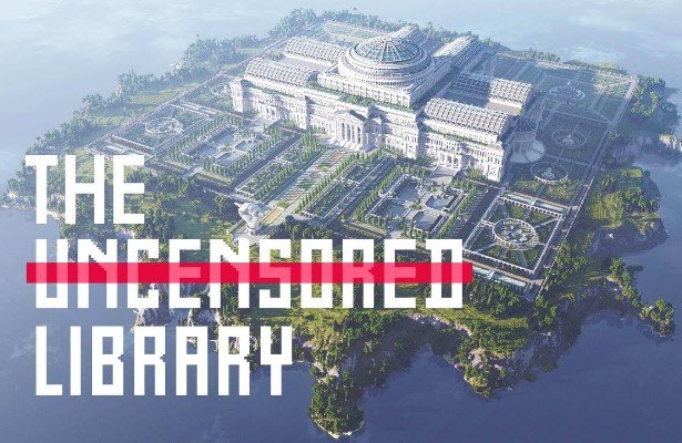 W&nbsp;Minecraft powstała biblioteka ocenzurowanych książek z&nbsp;całego świata [WIDEO]