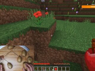 Minecraft ogrywany za pomocą kontrolera z ziemniaków [WIDEO]