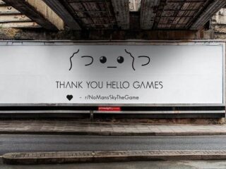 No Man´s Sky: Fani ufundowali twórcom bilboard z podziękowaniami
