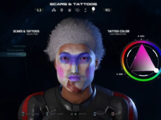 Mass Effect: Andromeda – Zabawa w kreatorze postaci [WIDEO]