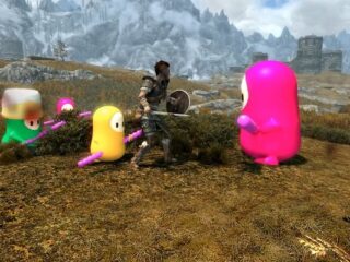 [Na marginesie] Fall Guys w&nbsp;Skyrimie i&nbsp;nowy teaser Godfalla