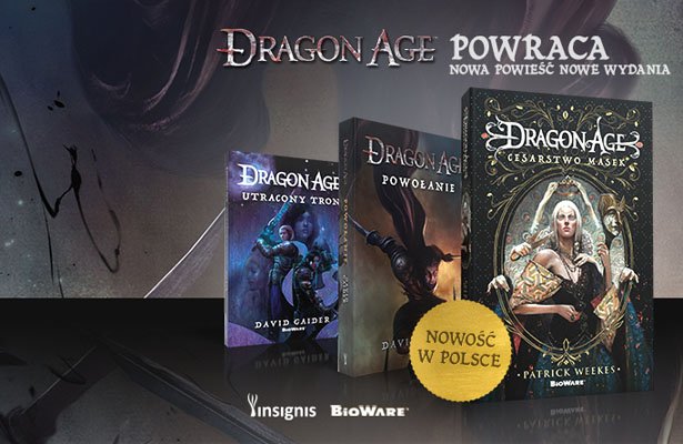 Książki z cyklu Dragon Age – wygraj jeden z 5 zestawów [ZAKOŃCZONY]