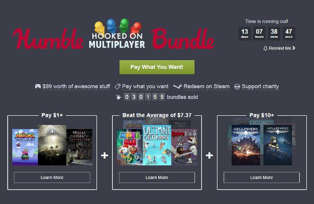 Humble Bundle – Tym razem pakiet stawia na rozgywkę wieloosobową