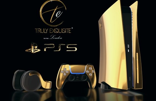 PlayStation 5 ze złota lub platyny za 40 tysięcy złotych [WIDEO]