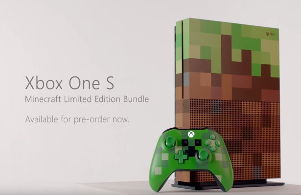 Xbox One S dostanie specjalną edycję stylizowaną na Minecrafta [WIDEO]