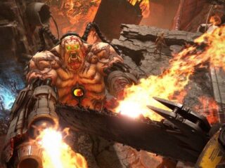 Doom Eternal: Patrzcie państwo tych graczy, tylko by strzelali do tych demonów [WIDEO]