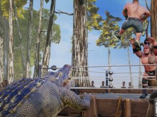 WWE 2K Battlegrounds: Dwayne Johnson, aligatory i&nbsp;supermoce [WIDEO]