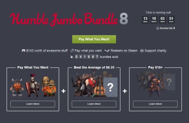 Humble Jumbo Bundle oferuje garść naprawdę dobrych tytułów