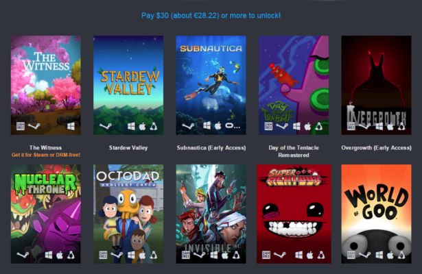 Humble Freedom Bundle: 40 gier za 120 zł!