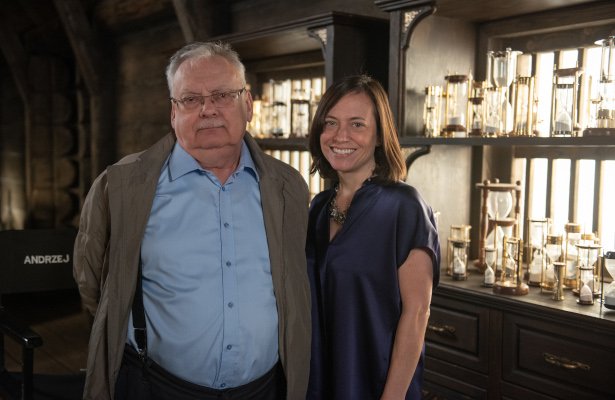 Wiedźmin Netfliksa: Andrzej Sapkowski odwiedza plan serialu [WIDEO]