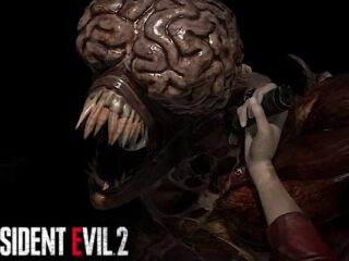 Resident Evil 2: Odświeżone Lickery Claire niestraszne [WIDEO]