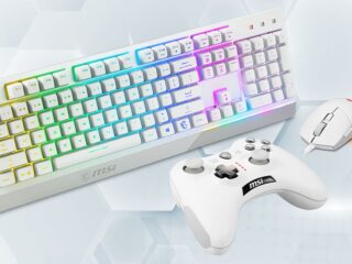 Wychodzą całe na biało – nowe akcesoria MSI dla graczy