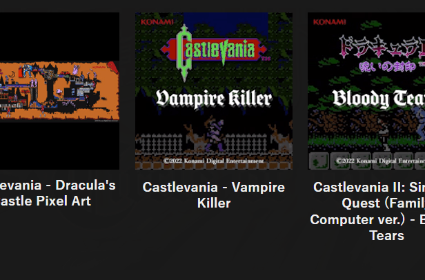 Konami wypuszcza kolekcję NFT na 35. rocznicę Castlevanii