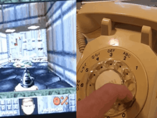 Telefon z tarczą nowym sposobem na zagranie w Dooma