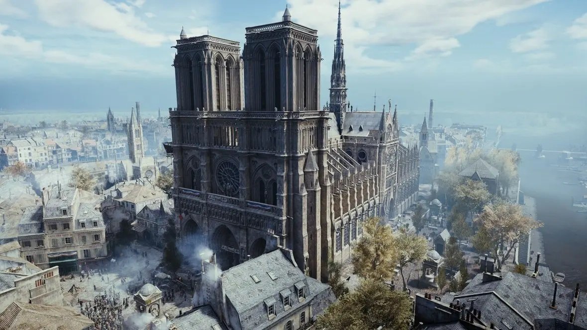 Ubisoft tworzy grę VR o pożarze Notre Dame