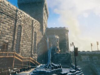 Kaer Trolde z Wiedźmina odtworzone w Valheim