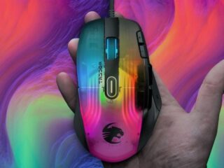 Test myszy Roccat Kone XP. Podświetlenie RGB w pełnej krasie