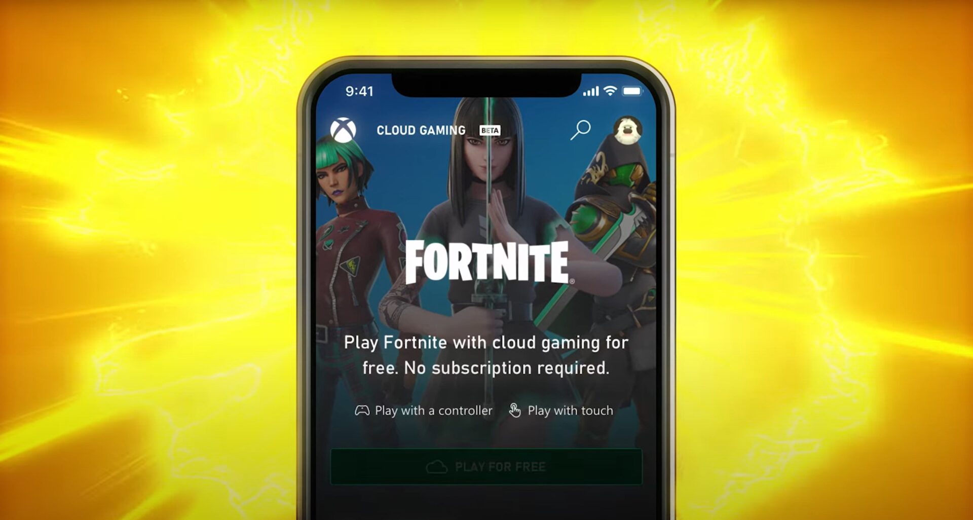 Fortnite łączy siły z Xbox Cloud i znów jest dostępny na systemach iOS