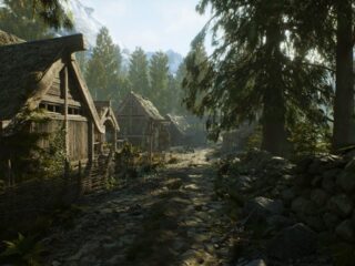 Skyrim: Rzeczna Puszcza odtworzona na Unreal Enginie 5