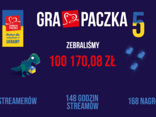 Gra Paczka zebrała ponad 100 tys. zł dla Szlachetnej Paczki na&nbsp;pomoc uchodźcom z&nbsp;Ukrainy