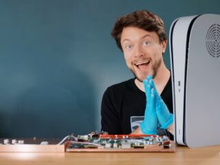 Youtuber zbudował PS5 Slim. Rozmiar konsoli jest zdumiewający