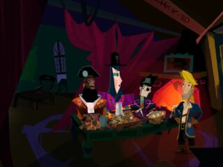 Return to Monkey Island: Fragment gameplayu z nowym interfejsem
