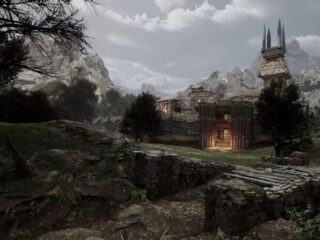 Stary Obóz z Gothica odtworzony na silniku Unreal Engine 5