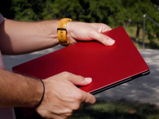 Laptop gotowy na workation