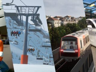 Statek na ciężarówce, metro i narciarze – gry z NextSim 2022
