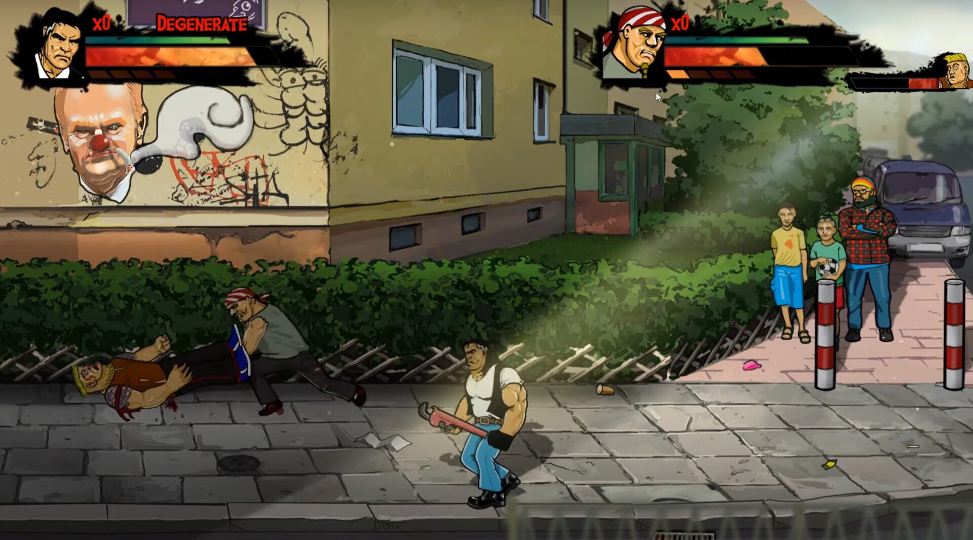Skinny & Franko: Fists Of Violence – Kultowy polski beat ’em up w końcu powróci