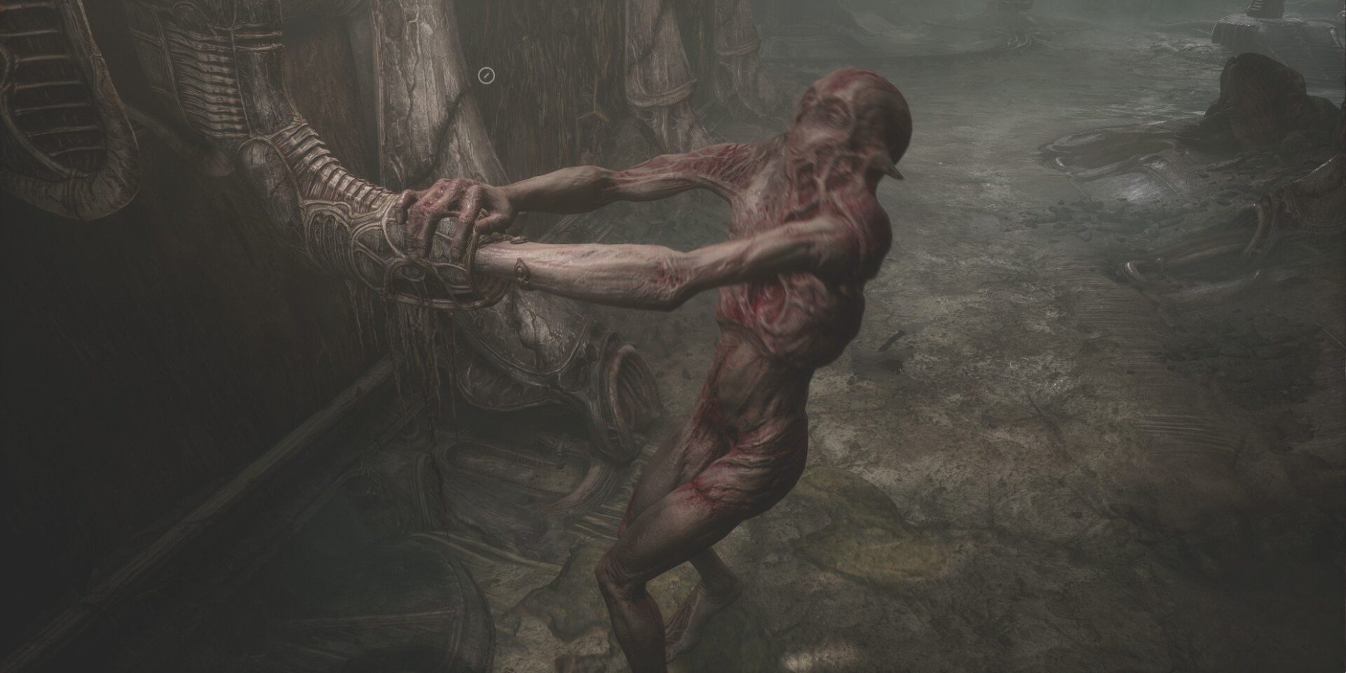 Scorn: Początek gry na nowym gameplayu. Bardziej symulator chodzenia niż horror?
