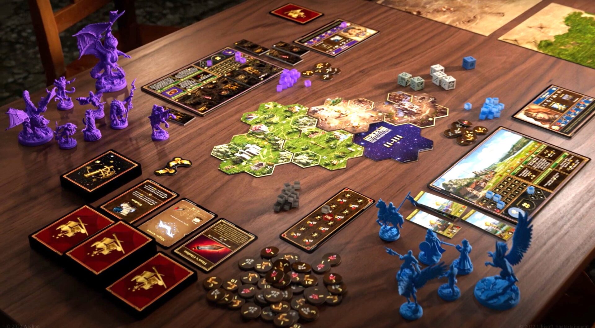 Heroes III: Gra planszowa zaprezentowana na efektownym zwiastunie