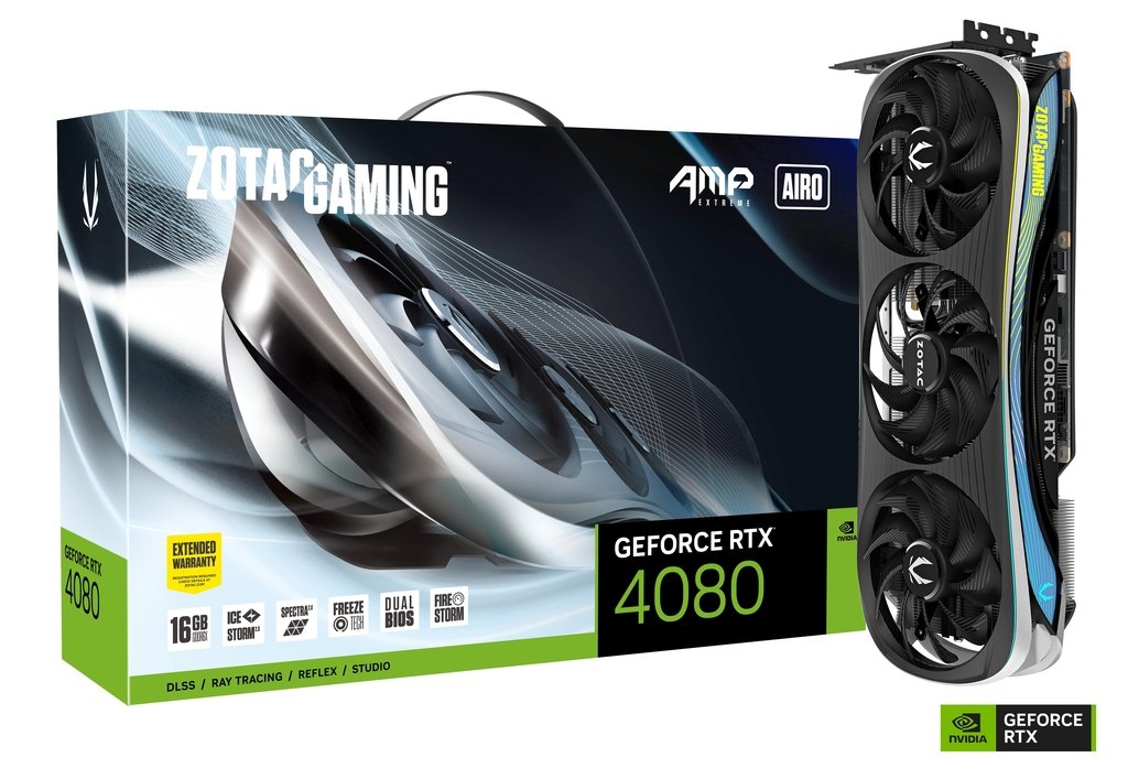 Zotac Gaming GeForce RTX 4080 AMP Extreme Airo
