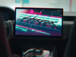 Granie w Cyberpunka 2077 i inne gry ze Steama w Tesli? Teraz już tak