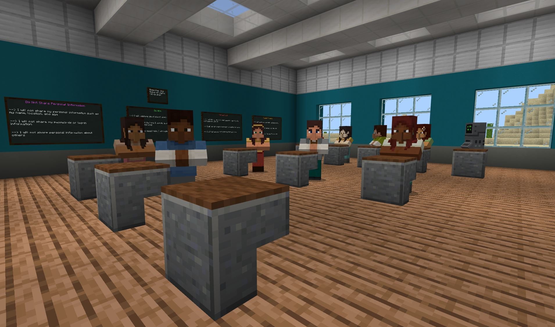 Minecraft uczy dzieci z Ukrainy języka polskiego