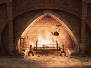 Hogwarts Legacy: Ogrzej się przy kominku w każdym z czterech domów