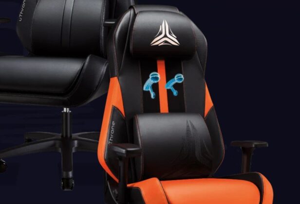 Gamingowy fotel z&nbsp;masażerem pleców. Cena? „Tylko” 4000 zł