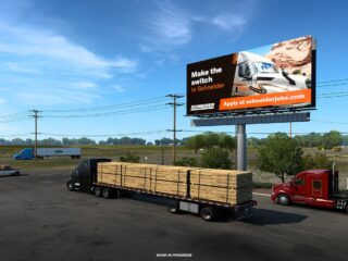 W&nbsp;American Truck Simulator możesz znaleźć pracę. Prawdziwą