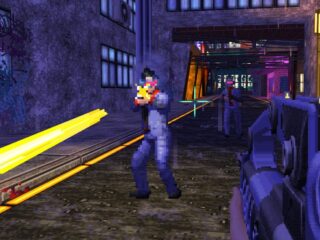 Beyond Sunset: Retrocyberpunkowy boomer shooter z datą premiery