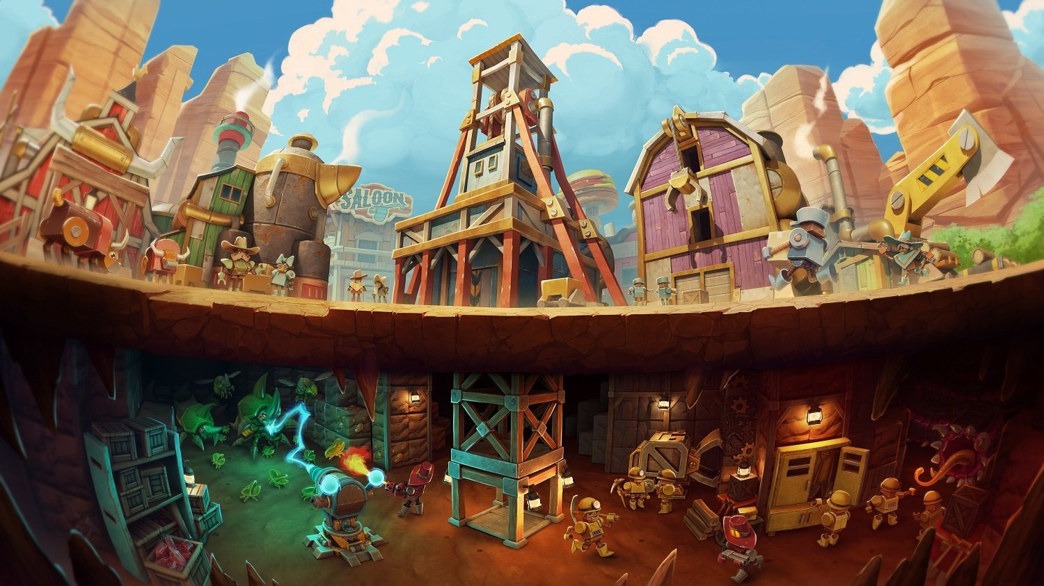 Znalazłem złoto! Recenzja SteamWorld Build