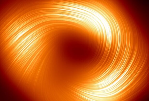 Pierwsza fotografia czarnej dziury w centrum Drogi Mlecznej w świetle spolaryzowanym