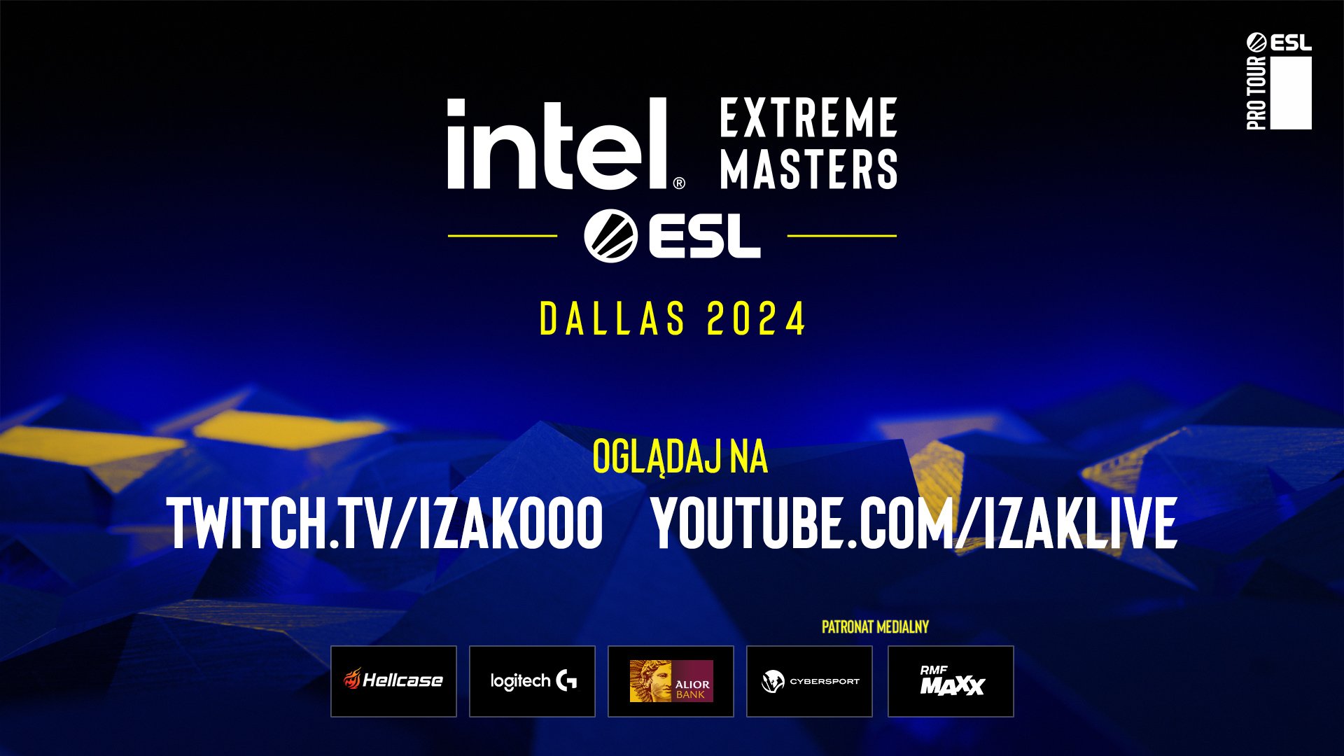 Polska transmisja IEM Dallas na kanałach izaka
