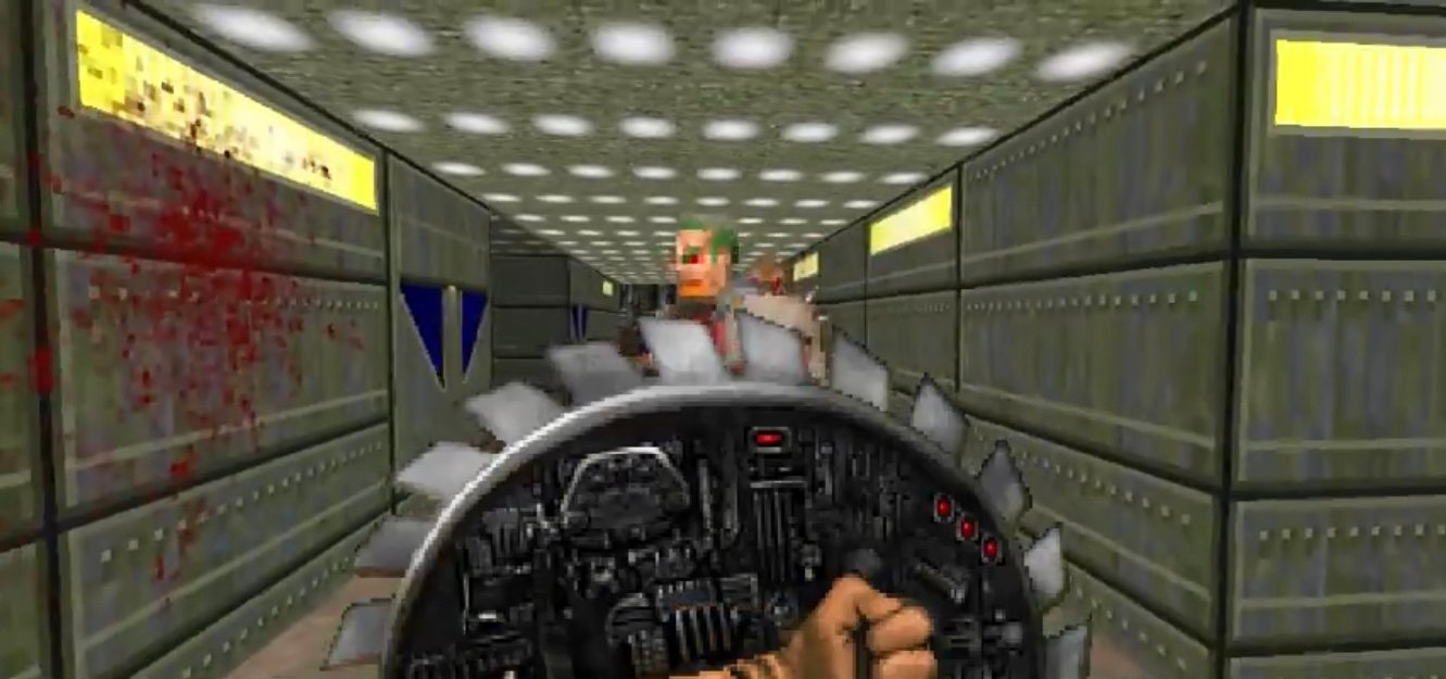 Doom: Tarcza ze zwiastuna The Dark Ages trafiła dzięki moderom do starego Dooma