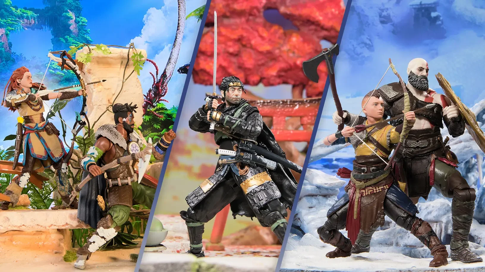 Sony zapowiedziało własną linię figurek z Horizona, God of War i nie tylko