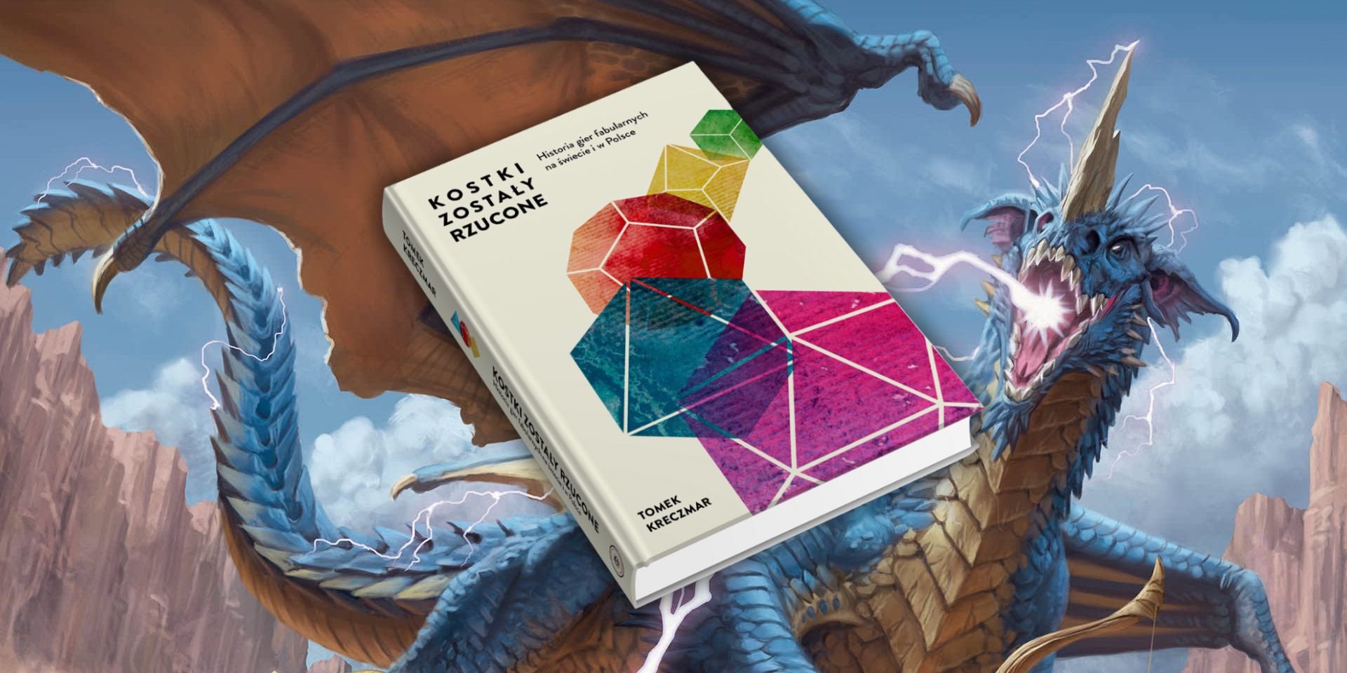 „Kostki zostały rzucone” – recenzja książki. Tak podaną historię gier RPG aż chce się poznawać