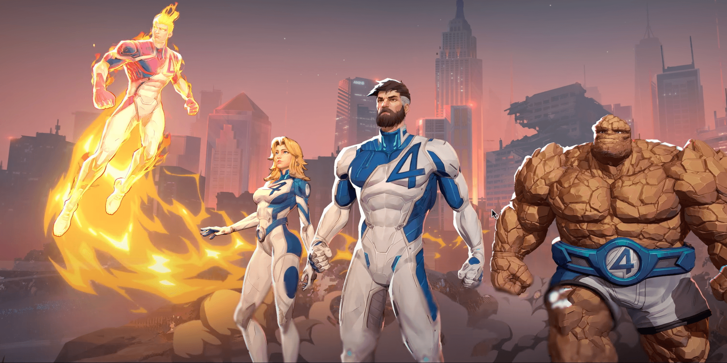 Fantastyczna Czwórka na zwiastunie 1. sezonu Marvel Rivals. Twórcy opublikowali krótki gameplay