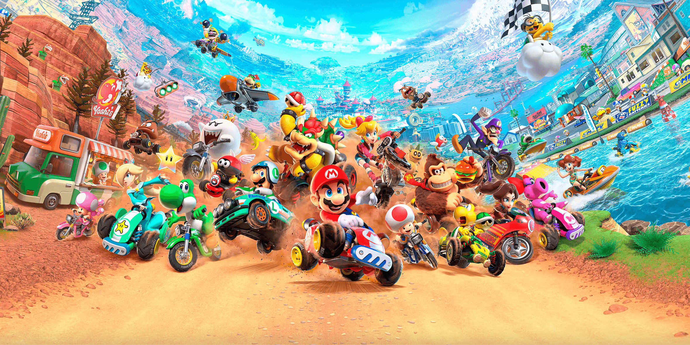 Nintendo ujawniło kolejne szczegóły o Mario Kart World. Nowe trasy, tryby, power-upy i nie tylko