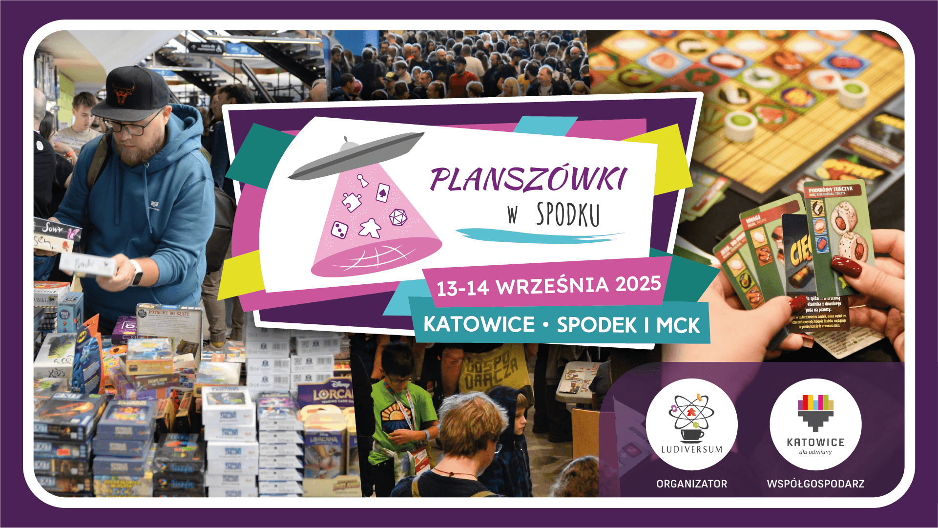 Bilety na Planszówki w Spodku już dostępne!