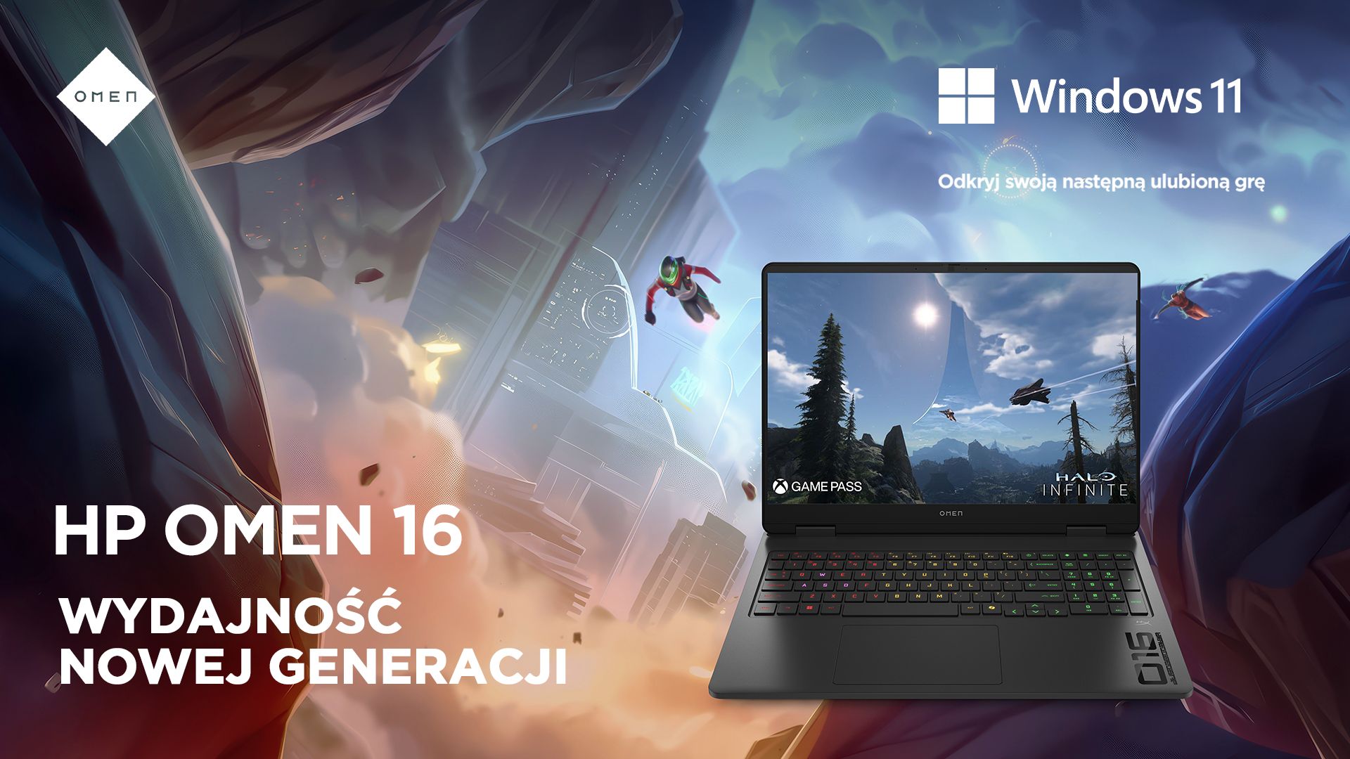 OMEN 16. Laptop, który nadąża za twoją wyobraźnią