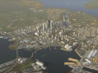 Dwukrotnie przekładane DLC do Cities: Skylines 2 z datą premiery. Bridges & Ports wprowadzi dodatkowe obiekty, nowe systemy oraz kolejne mapy